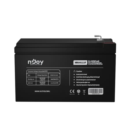 Acumulator NJOY HR09122F 9A 12V Negru