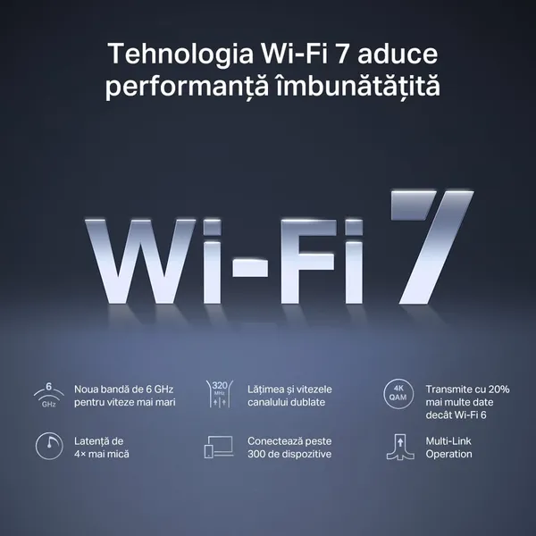 Router Wireless MERCUSYS MR47BE BE9300 Wi-Fi 7 - imagine 5