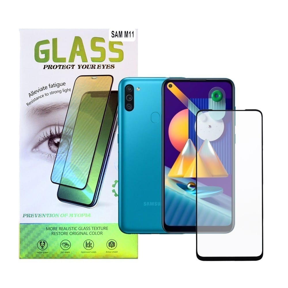 Folie Sticlă SPACER Samsung Galaxy M11 9H 9D 0.3mm