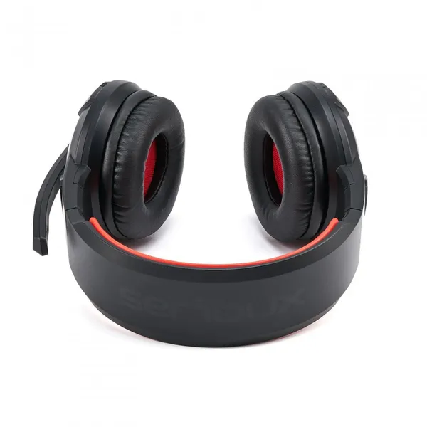 Căști Gaming SERIOUX RUARI Cu Fir Negru USB - imagine 4