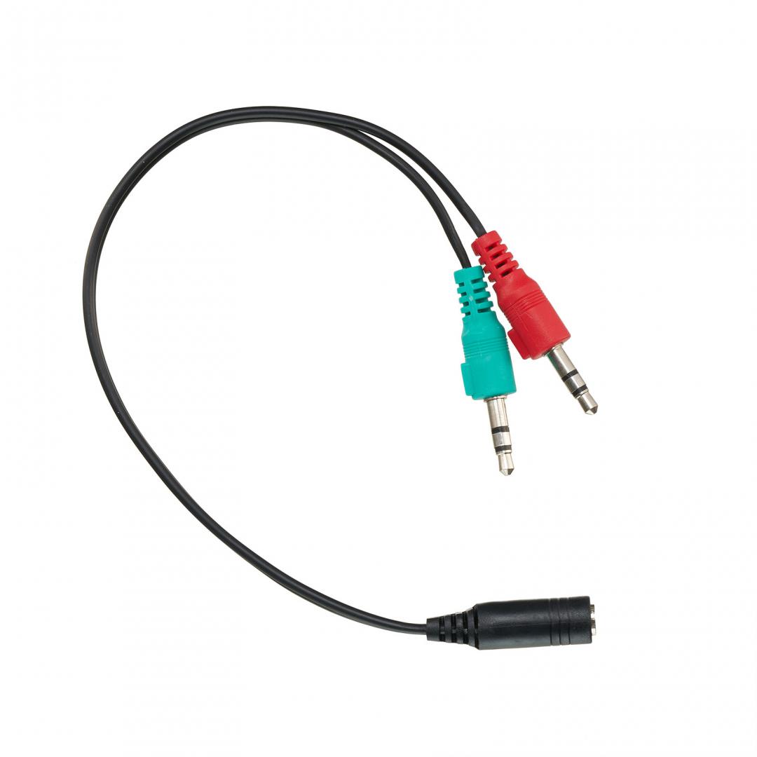 Căști Gaming SERIOUX RUARI Cu Fir Negru USB - imagine 6