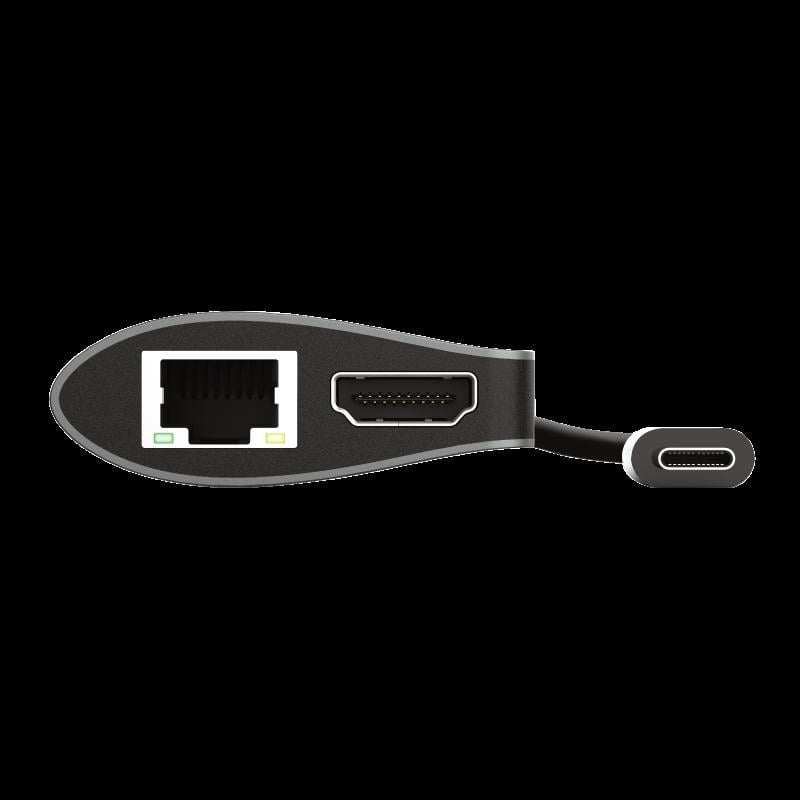 Hub USB-C TRUST Dalyx 7-in-1 Negru TR-23775 - imagine 3