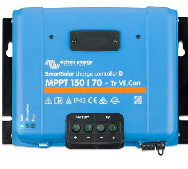 Regulator Solar VICTRON ENERGY SmartSolar MPPT 150/70-Tr VE.Can 70A - imagine 2