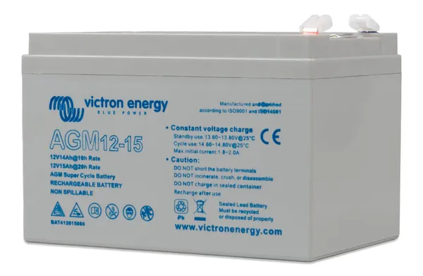 Acumulator VICTRON ENERGY AGM Super Cycle 12V 15Ah