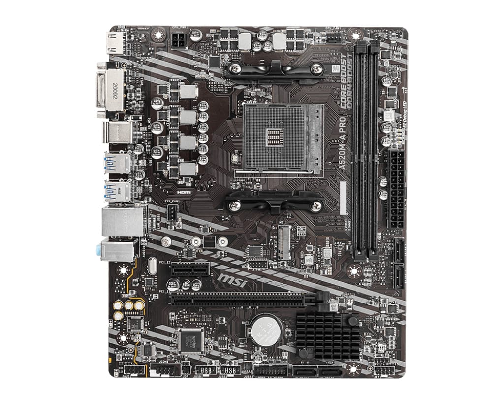 Placă de bază MSI A520M-A PRO Socket AM4 micro-ATX