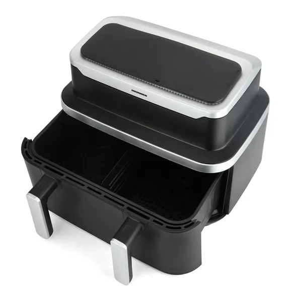 Friteuză HEINNER HAF-DDB9BK26 Dublă 9L 2600W - imagine 4