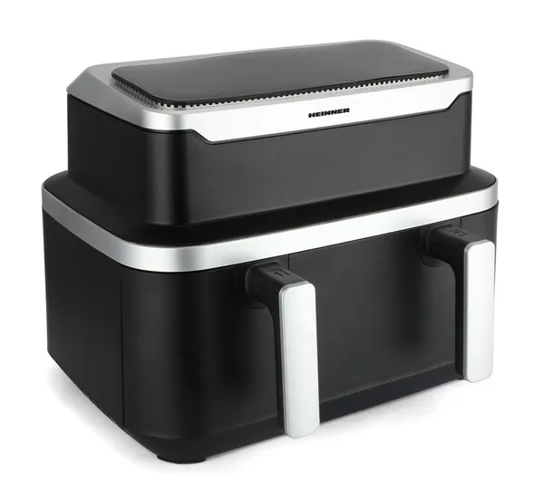 Friteuză HEINNER HAF-DDB9BK26 Dublă 9L 2600W - imagine 5