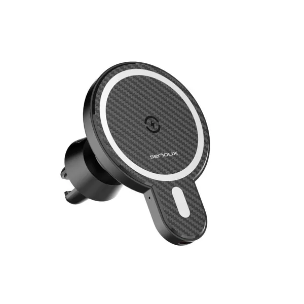 Suport Auto Telefon SERIOUX Wireless 15W MagSafe Negru