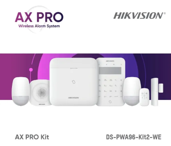 Kit alarmă HIKVISION DS-PWA96-KIT2-WE Wireless 868MHz - imagine 3