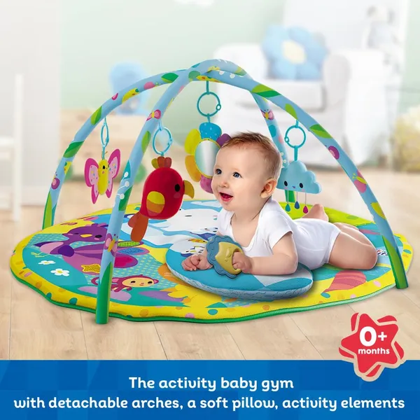 Salteluță cu activități KIDS HITS Prieteni la Zoo 60x36 cm - imagine 4