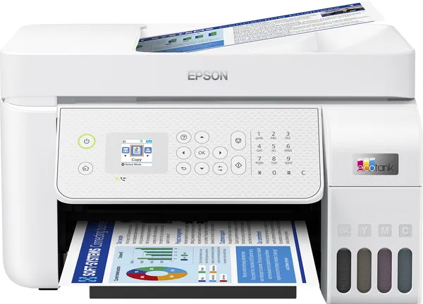 Multifuncțional EPSON EcoTank L5316 A4 CISS Alb