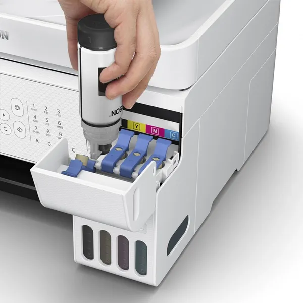 Multifuncțional EPSON EcoTank L5316 A4 CISS Alb - imagine 3
