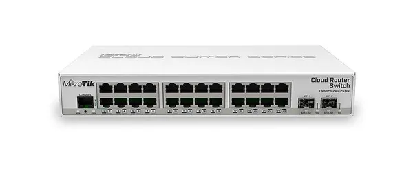 Switch MIKROTIK CRS326-24G-2S+IN 24 Porturi