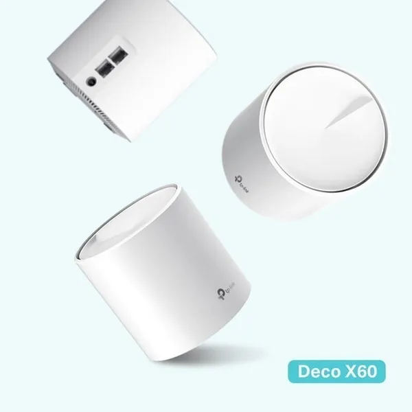 Sistem Mesh TP-LINK Deco X60 3-pack AX3000 Wi-Fi 6 - imagine 2