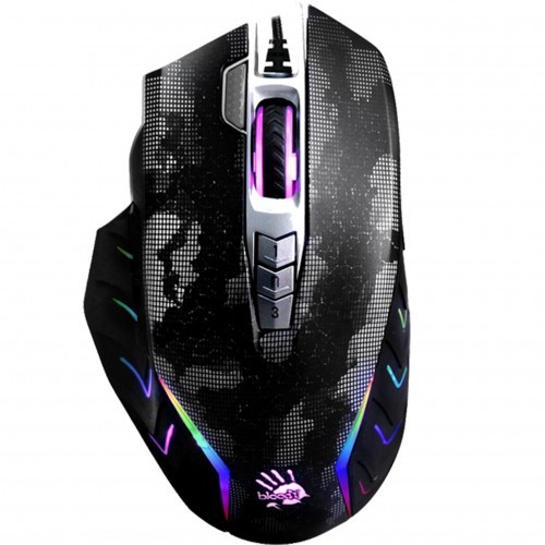 Mouse Gaming A4TECH J95S Cu Fir USB Negru