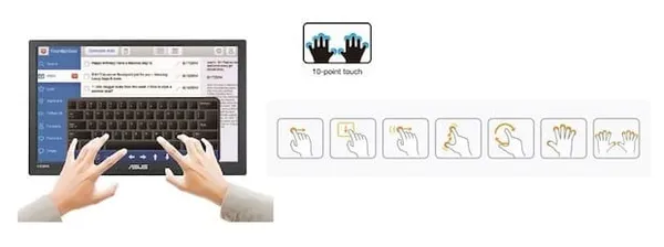 Monitor ASUS VT229H 21.5 inch Full HD Touchscreen IPS Negru - imagine 5