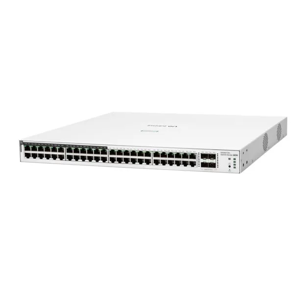 Switch ARUBA NETWORKS 1830 48 Porturi Gigabit PoE 370W 4SFP - imagine 3