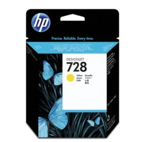 Cartuș Cerneală HP F9J65A 130 ml Yellow Original - imagine 2