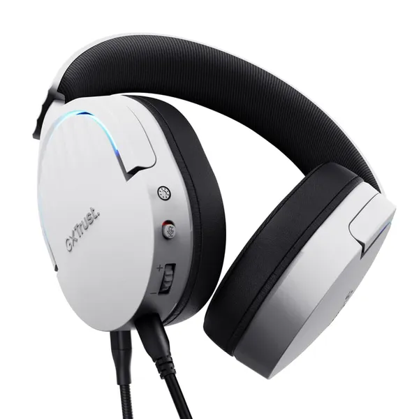 Casti Gaming TRUST GXT 490 Fayzo Cu Fir Alb TR-25302 - imagine 3