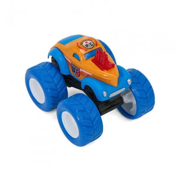 Mașinuță Poliție MOMKI 8.5 cm Portocalie - imagine 2