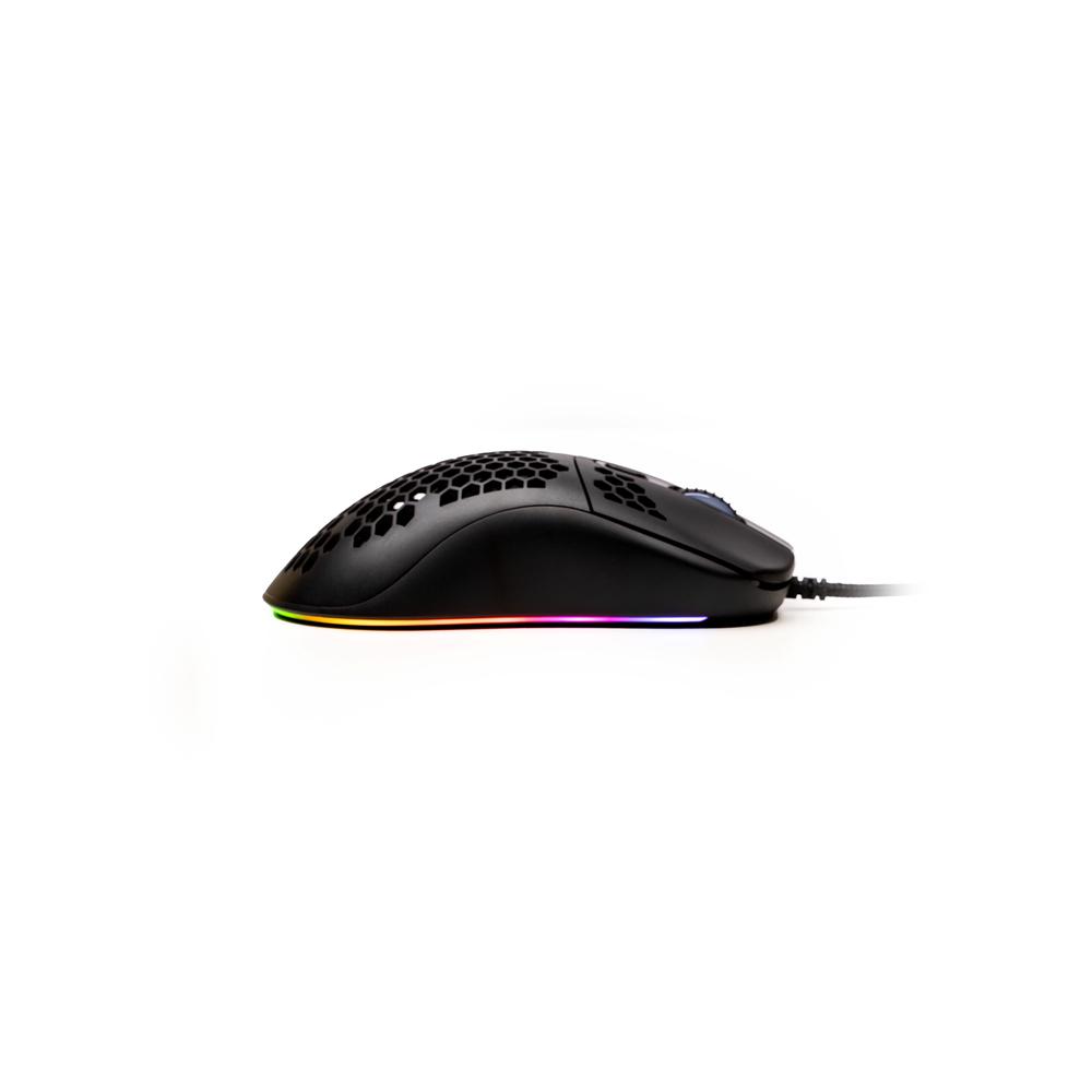 Mouse Gaming SPACER SPGM-ALIEN-LIGHT Negru cu Fir - imagine 4