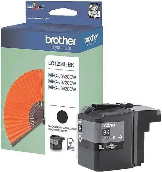 Cartuș Cerneală BROTHER LC129XLBK Black 2.4K - imagine 2