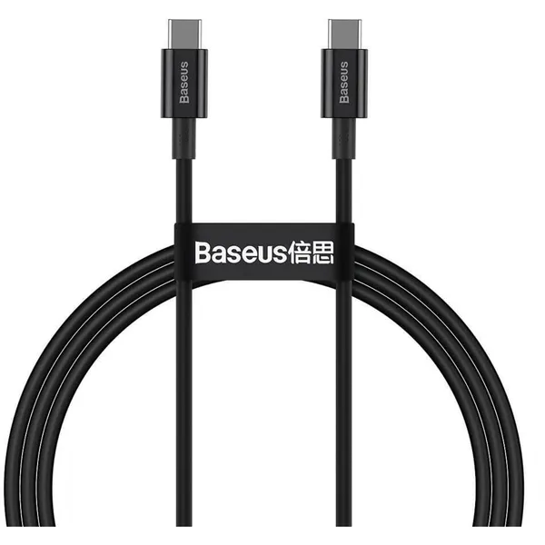Cablu Alimentare și Date BASEUS CALYS-A01 USB-Lightning 1m Negru - imagine 3