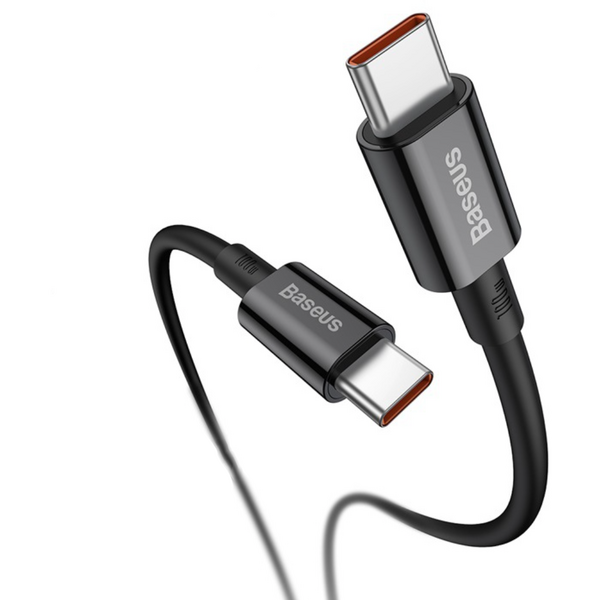 Cablu Alimentare și Date BASEUS CALYS-A01 USB-Lightning 1m Negru - imagine 2