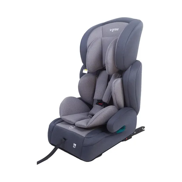 Scaun auto copii U-GROW 76-150cm R129 Isofix Gri - imagine 2