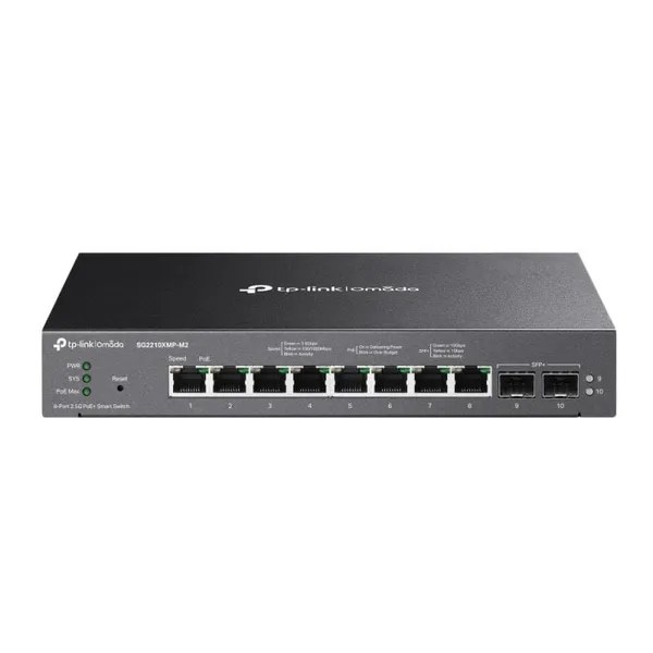 Switch TP-LINK Omada SG2210XMP-M2 8x2.5G PoE+ 2x10G SFP+