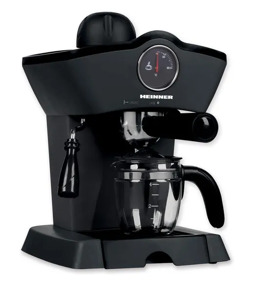 Espressor HEINNER HEM-200BK Negru 800W - imagine 1