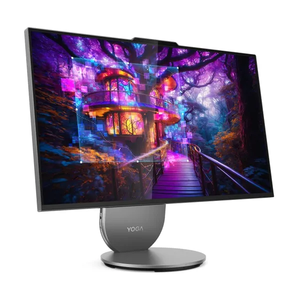 All-in-One LENOVO Yoga AIO 27IAH10 Intel Core Ultra 5 125H 27 inch QHD 16GB 512GB FreeDos Gri