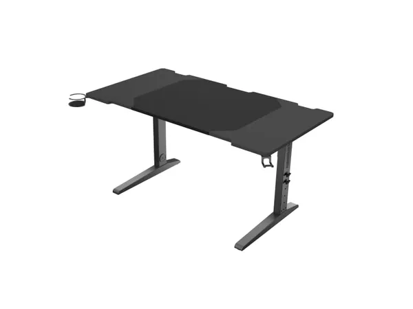 Birou Gaming GENESIS Holm Modular 140 Reglabil 70-90 cm RGB Negru