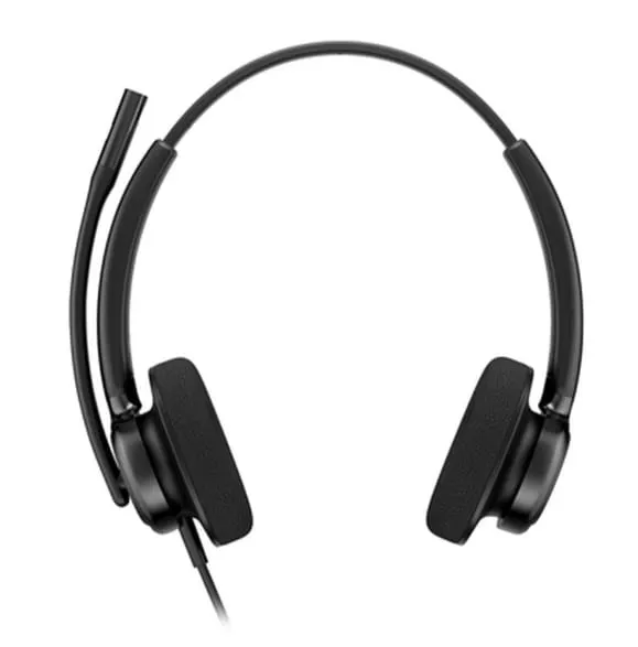 Casti HP Mission 425 USB Noise-Canceling Negru - imagine 2