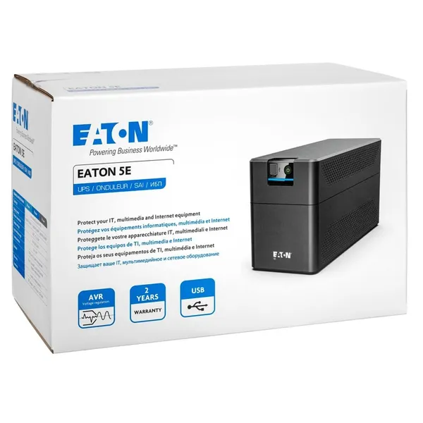 UPS EATON 5E1200UD 1200VA 720W Line-Interactive Tower - imagine 5