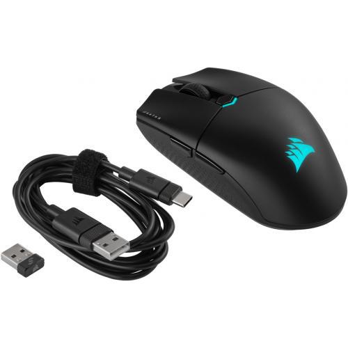 Mouse Gaming CORSAIR KATAR ELITE WIRELESS Negru 26000 DPI - imagine 2