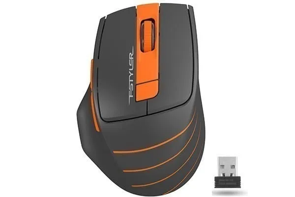 Mouse Wireless A4TECH FG30 Negru Portocaliu