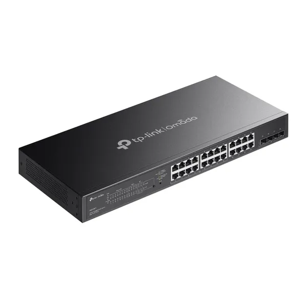 Switch TP-LINK SG2428LP Omada 28 Porturi PoE+ 150W Managed - imagine 4