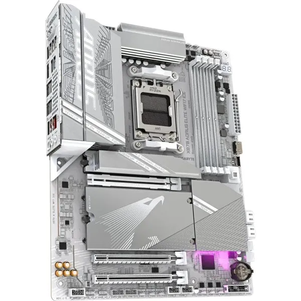 Placă de Bază GIGABYTE X870 AORUS ELITE WIFI7 ICE AM5 Alb - imagine 4