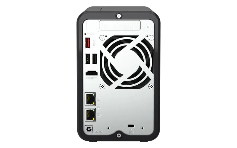 NAS Tower QNAP TS-264-8G 2 Bay 8GB DDR4 Negru - imagine 2