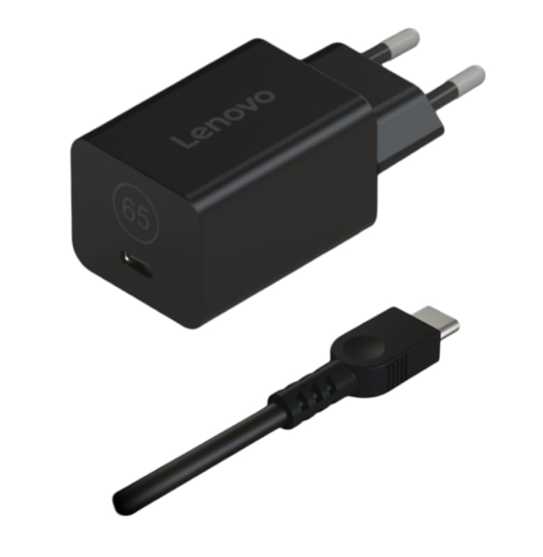 Încărcător Laptop LENOVO GaN Nano 65W Type-C Negru