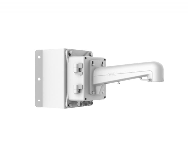 Suport HIKVISION DS-1602ZJ-BOX-CORNER Aliaj Aluminiu Alb