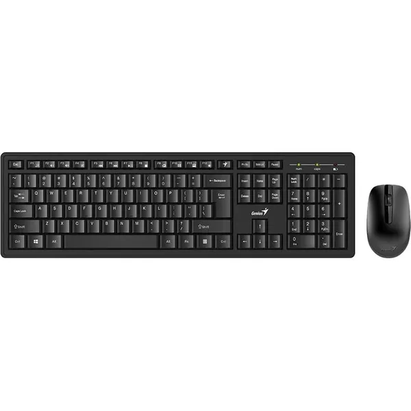 Kit Tastatură și Mouse GENIUS SlimStar C126 USB Negru