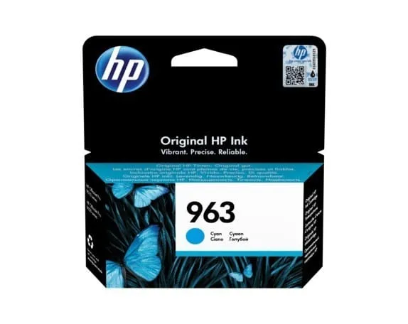Cartuș Cerneală HP 963 Cyan Original 700 Pagini 3JA23AE