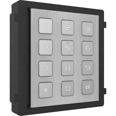 Modul Extensie Videointerfon HIKVISION DS-KD-KP/S Negru