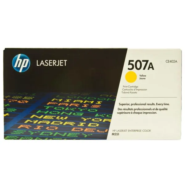 Toner Original HP CE402A Yellow 6000 Pagini - imagine 2