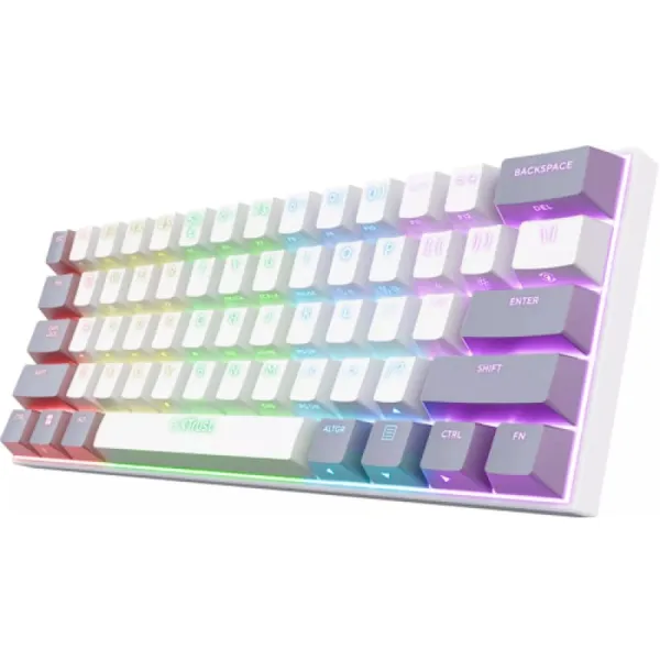 Tastatură Mecanică Gaming TRUST GXT 873 Acira RGB Wireless Alb