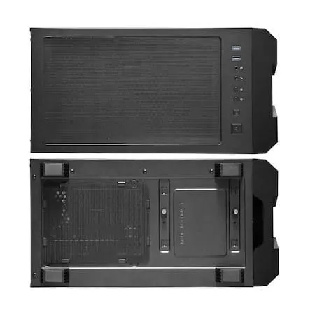 Carcasă PC CHIEFTEC Hunter GS-01B-OP Middle Tower ATX Negru - imagine 4