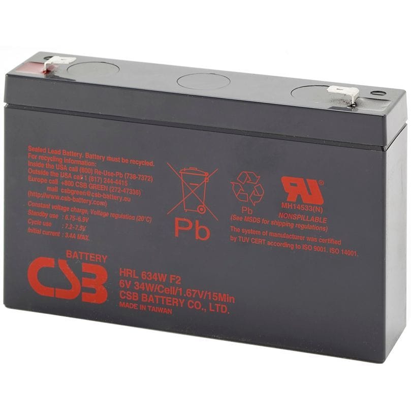 Acumulator EATON HRL634W 6V 9Ah LongLife