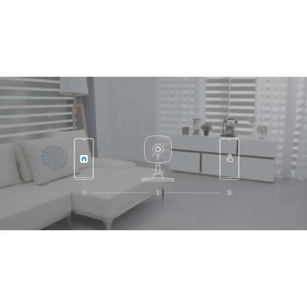 Cameră de Supraveghere TP-LINK Tapo C100 Wi-Fi HD 1080P - imagine 6